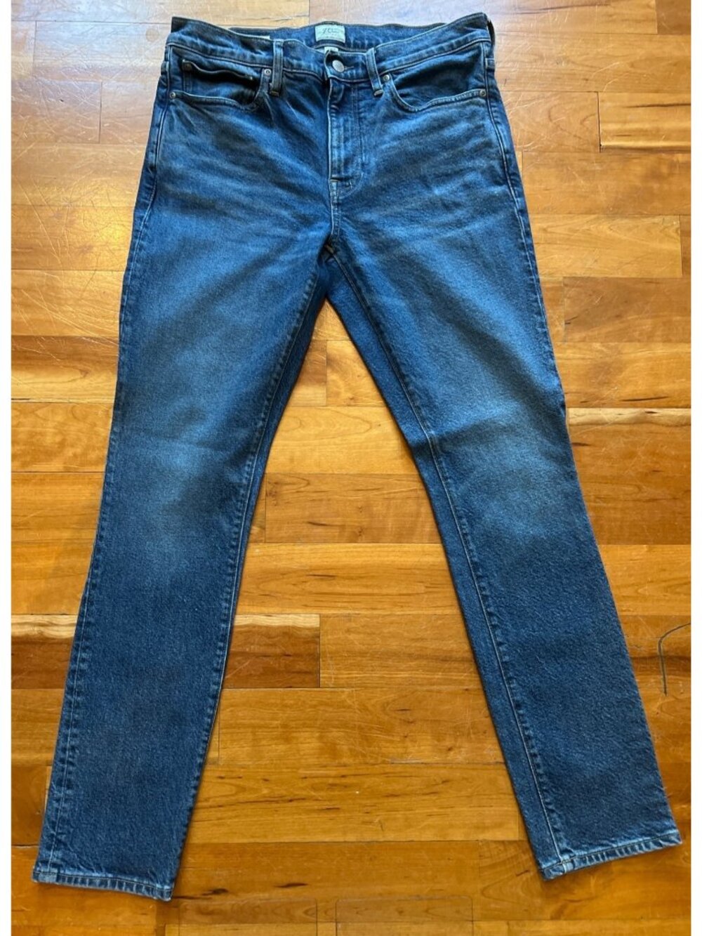 J.Crew Mens 250 Stretch Slim Tapered Jeans Size 33/32